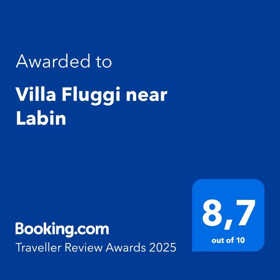 Villa Fluggi Near Labin Santalezi Ngoại thất bức ảnh