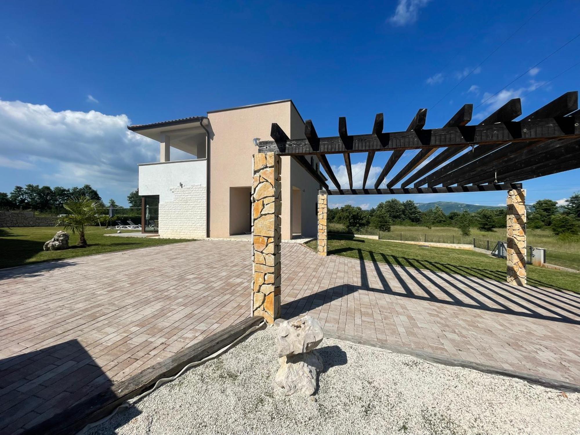 Villa Fluggi Near Labin Santalezi Ngoại thất bức ảnh